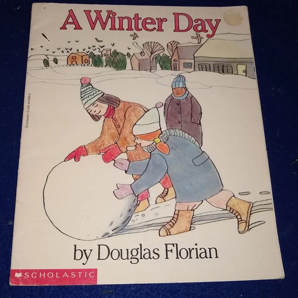 Winter Day by Douglas Florian Vintage